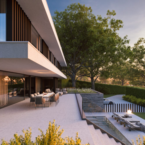 Starnberg : Villa mit Pool und Seeblick